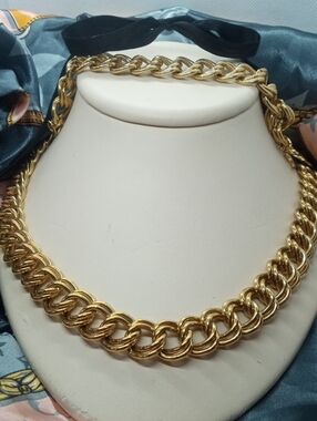 TRIFARI DOUBLE CURB CHAIN SET